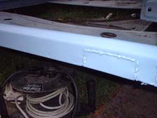 Welded sill